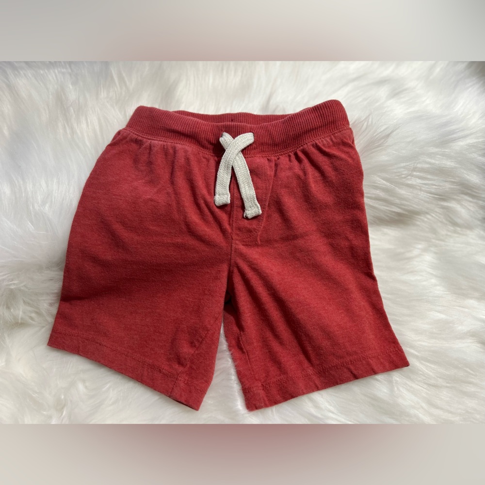 Old Navy Toddler Boy Short 3T, Dusty Red, Soft Shorts